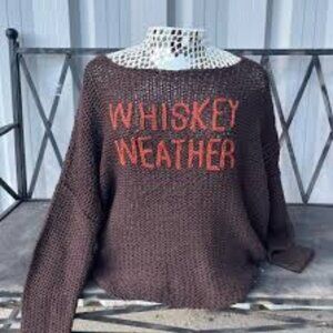 Wooden Ships Whiskey Weather Sweater